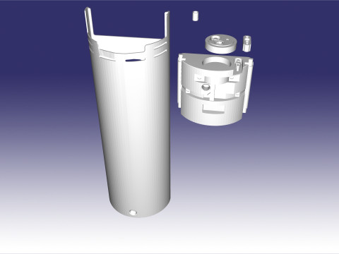 PTM 1 PTM 3 PTM 4 anti-tank mines Model Cetak 3D