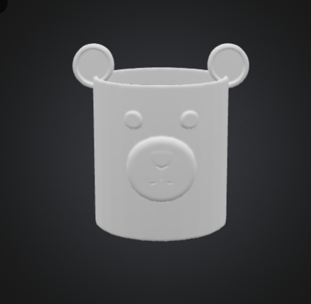 Pen holder Modelo de impresión 3D .c4d .max .obj .3ds .fbx .stl .blend 