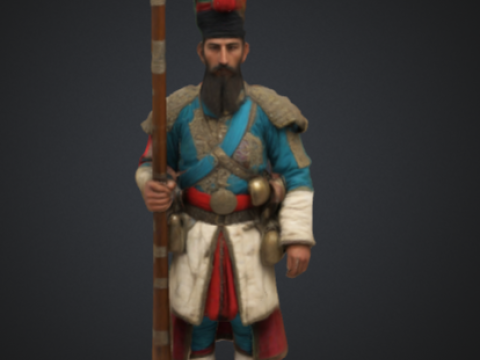 Yenieri Janissary 3Dプリントモデル