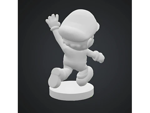 Mario 3D Print Model