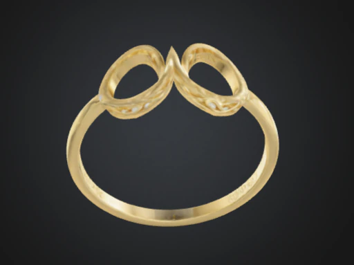 Valentines day ring 3D Model .c4d .max .obj .3ds .fbx .stl .blend 
