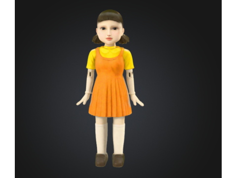 Squid game 3D Model