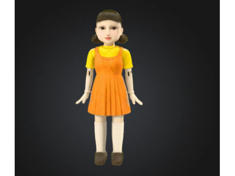 오징어 게임 3D 모델