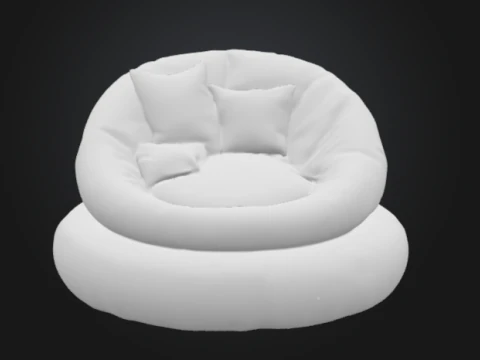 Dierenzitje 3D Model