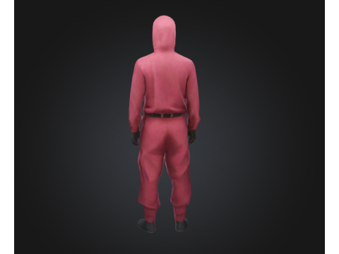 Squid game guard Modelo 3D