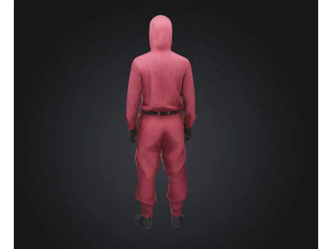 Squid game guard 3D Model