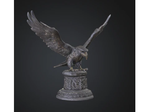 Eagle bust 3D Model