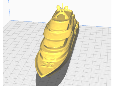 Yatch Modello 3D