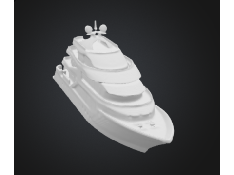 Yatch Modelo 3D