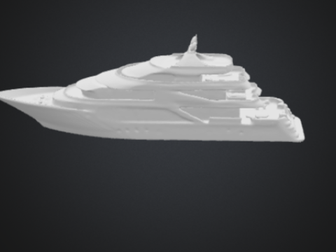 Yatch Modelo 3D
