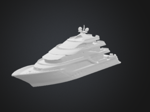 Yatch Modelo 3D