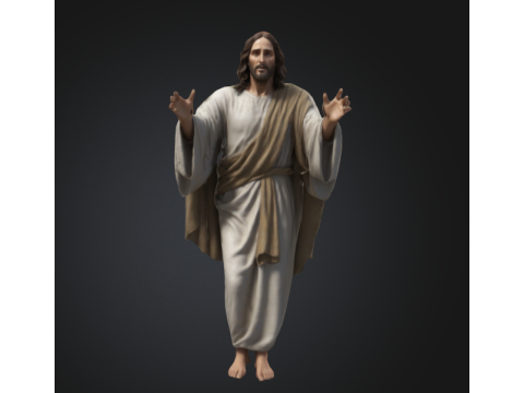 Jesus christ 3Dモデル