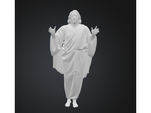 Jesus christ 3D मॉडल