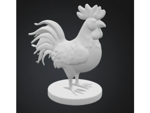 Cockerel 3D Model