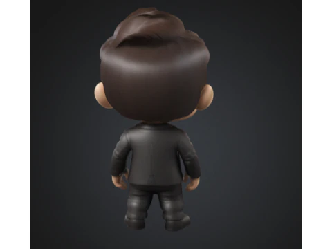 Elon Musk chibi Modelo 3D