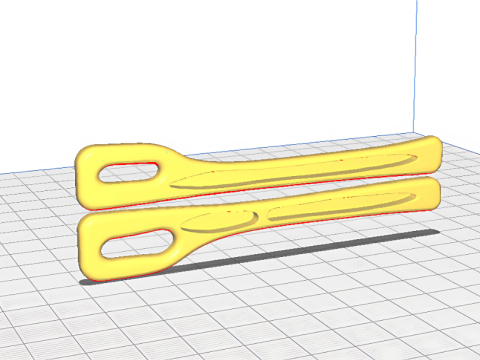 2-Pack TPU Car Seat Gap Filler Organizer 3D 프린트 모델