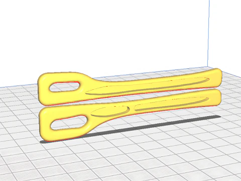 2-Pack TPU Car Seat Gap Filler Organizer 3D Print Model