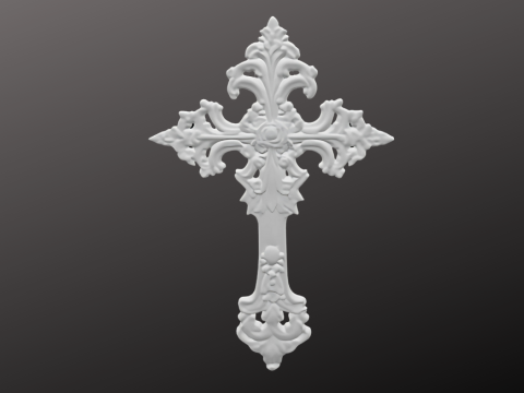 Jesus Christian Cross 3D Print Model