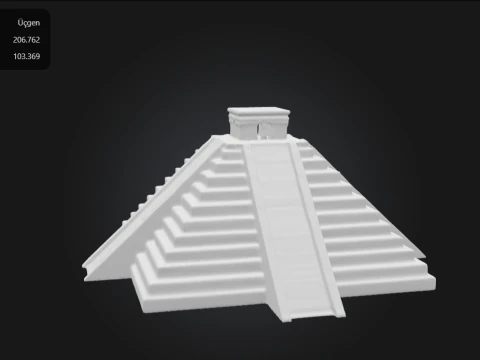 Pyramid Egypt 3D Print Model