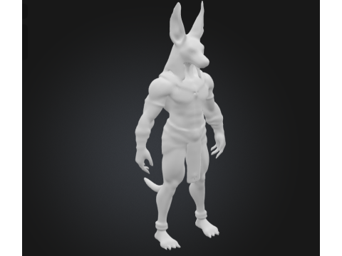 Anubis-Themed Modelo de impresión 3D