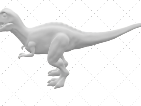 Realistic Dinosaur - STL File for 3D Printing Modello di stampa 3D