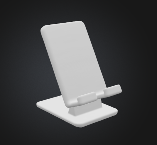Phone stand 3D-Druckmodell .c4d .max .obj .3ds .fbx .stl .blend 