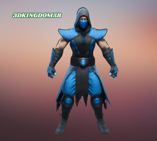 Sub Zero 3D-Druckmodell .c4d .max .obj .3ds .fbx .stl .blend