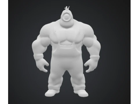 Super Minion STL File 3D Print Model