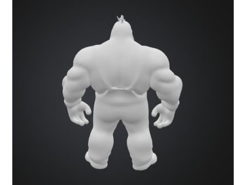 Super Minion STL File 3D 打印模型