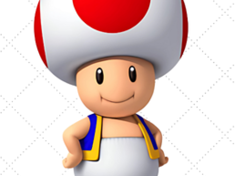 Mario Mushroom Modelo de impresión 3D