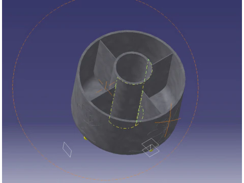 Scatola per il trucco del cuore stampata in 3D Modello di stampa 3D