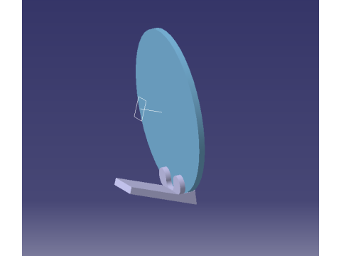 Turkey TDT Turk devletleri teskilati sembol 3D Baskı Modeli