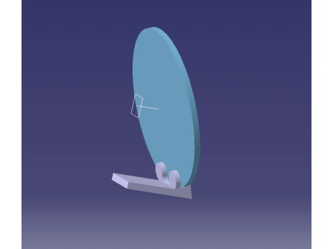 Turkey TDT Turk devletleri teskilati sembol 3D Print Model