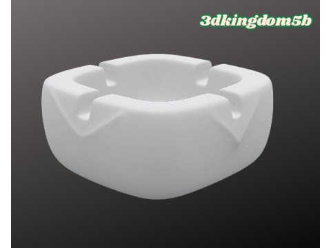 Ashtray 3D Print Model