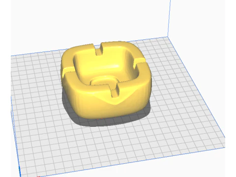 Ashtray 3D Print Model