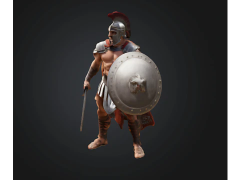 Gladiator 3D Print Model