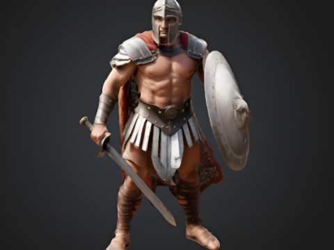 Gladiator Modèles 3D en vedette