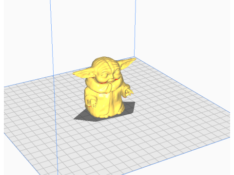 Baby Yoda Art Modelo de impresión 3D