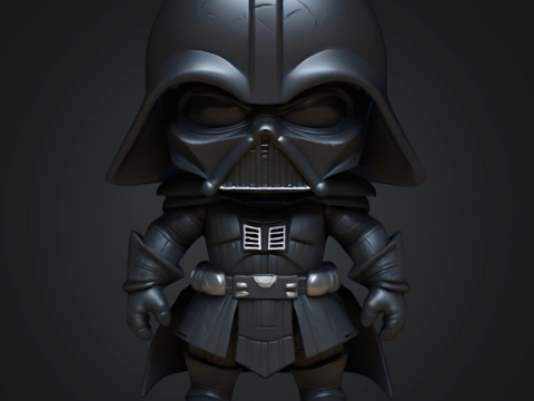 Darth Vader Chibi 3D Принт Модель