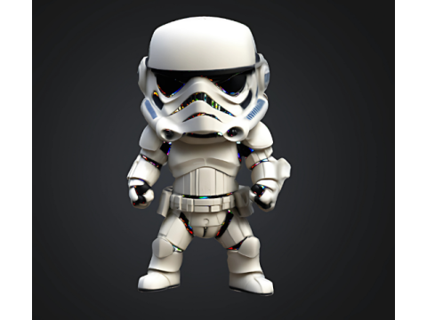 Star Wars Storm Trooper 3D Print Model