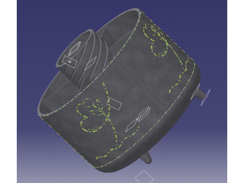 Make up box bag 3D 프린트 모델