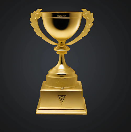Award Trophy 3D Print Model .c4d .max .obj .3ds .fbx .stl .blend