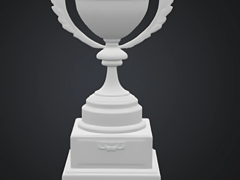 Award Trophy Modèles 3D en vedette