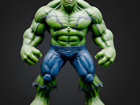 Hulk 3D Print Model