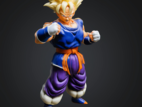 Anime Dragon Ball Z 3D Print Model