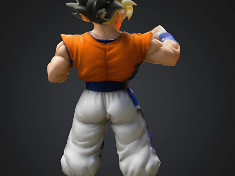 Anime Dragon Ball Z 3D 프린트 모델