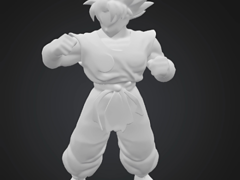 Anime Dragon Ball Z 3D 프린트 모델