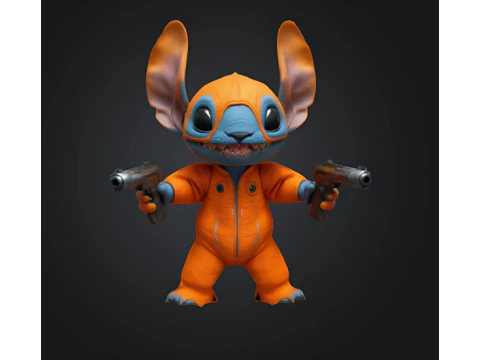 Galactic Armed Stich 3D Print Model