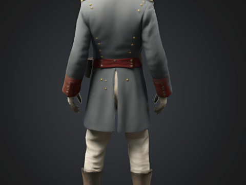 Realistic Soldier Modèles 3D en vedette