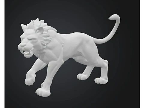 Tiger 3D Print Model
